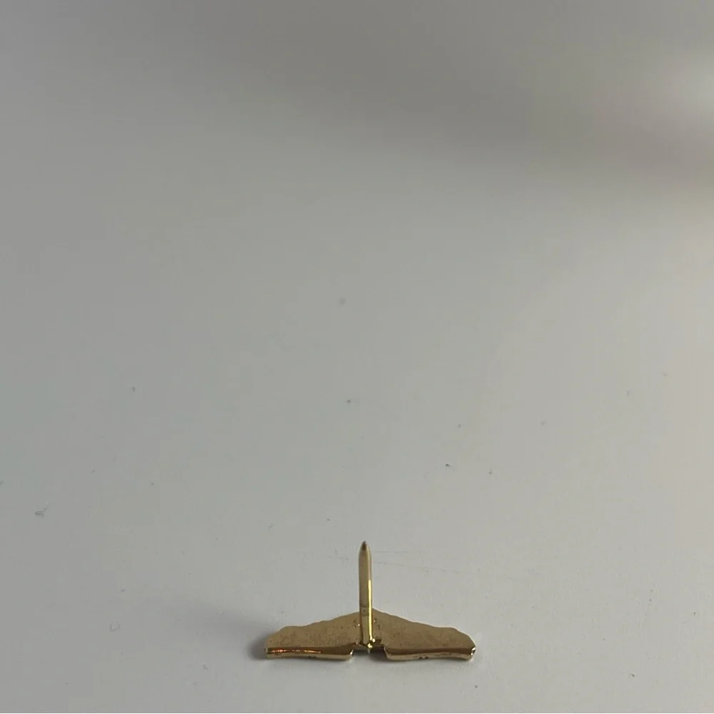 Vintage United States Military WWII Navy Aviator Pilots Wings Pin 12KGF